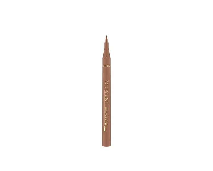 Catrice ON POINT Brow Liner 030 Warm Brown - Vegan and Microplastic Particle Free 1ml