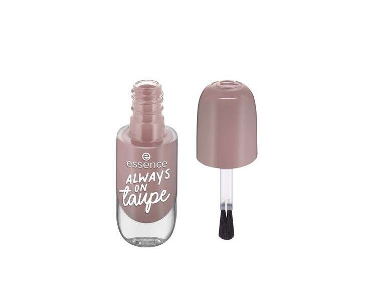 Essence Gel Nail Colour Gellack Nr. 37 Always On Taupe Grey 8ml