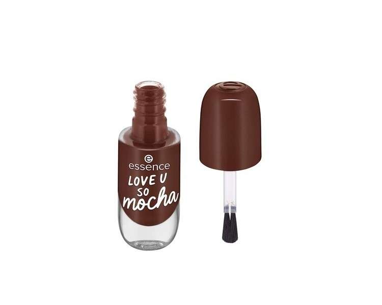 Essence Gel Nail Colour Gellack Nr. 34 Love U So Mocha Brown 8ml