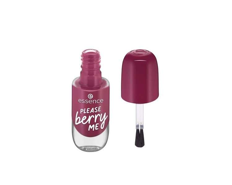 Essence Gel Nail Polish Please Berry Me 8ml