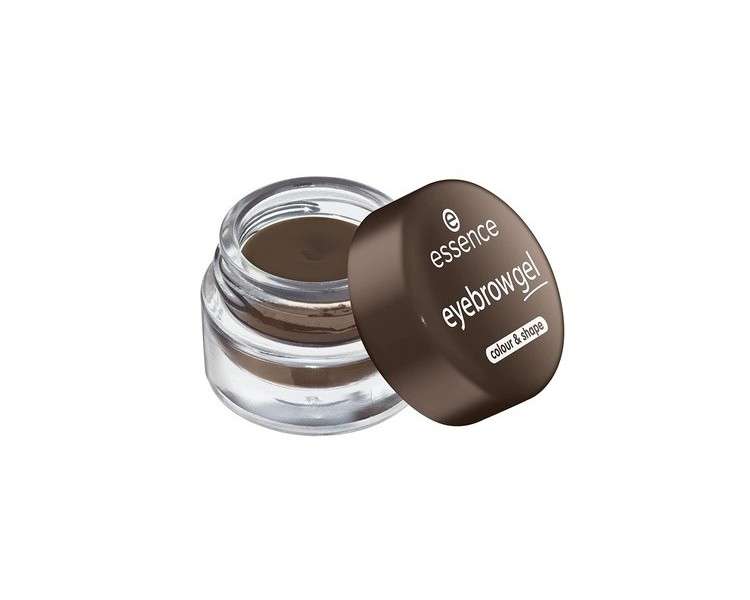 Essence Eyebrow Gel Colour & Shape 04 Dark Brown