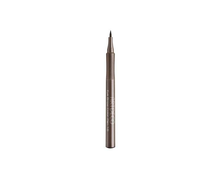 ARTDECO Eye Brow Color Pen Liquid Brow Pencil with Fine Tip 16 Ash Brown