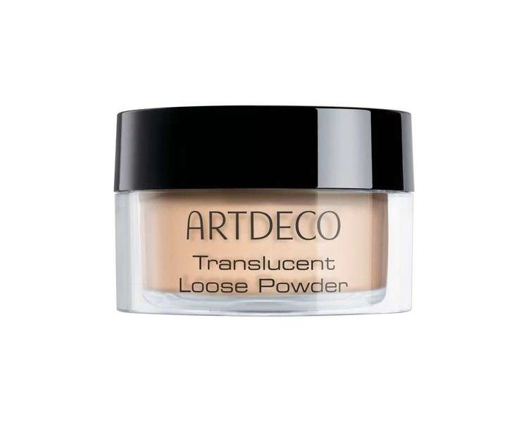 ARTDECO Translucent Loose Powder with Silky Matte Finish for Long-Lasting Make-Up