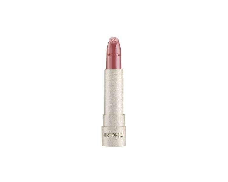 ARTDECO Natural Cream Lipstick Sustainable Glossy Lipstick for Sensitive Lips 4g 646 Red Terracotta