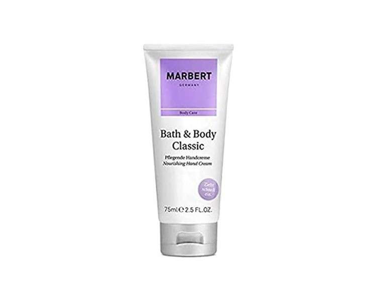 Marbert Bath & Body Classic Hand Cream 75ml