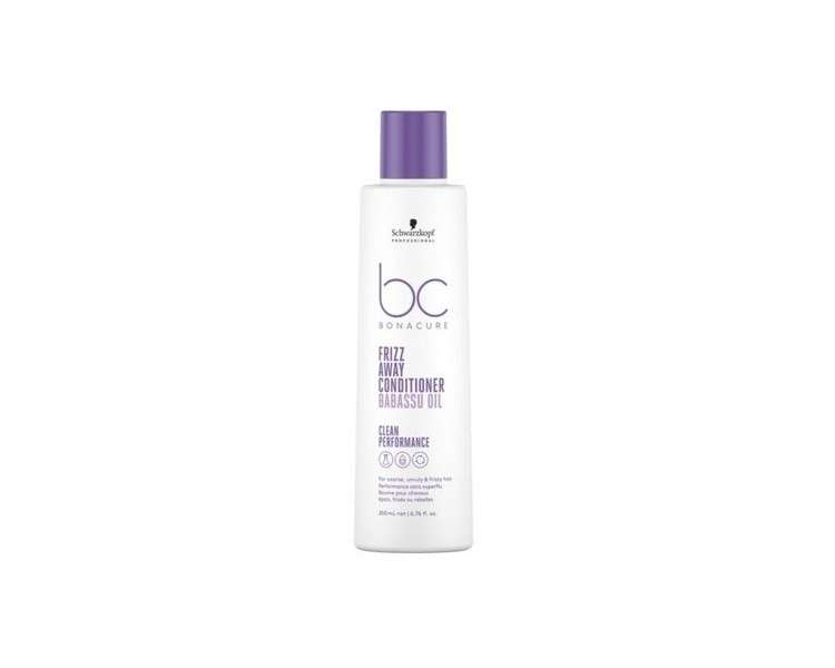 Schwarzkopf Professional Bonacure Frizz Away Conditioner with Babassu Oil 200ml