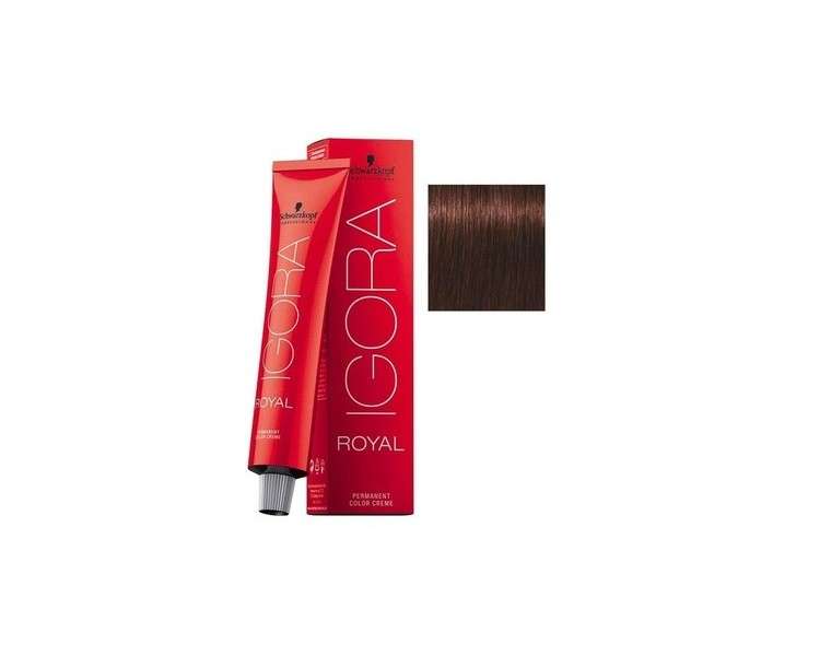 Schwarzkopf Igora Royal Hair Color Creme 4-68 Medium Brown Chocolate Red 60ml