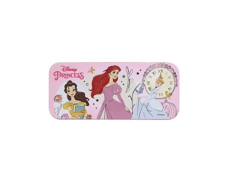 Princess Enchanting Destinations Nail Polish Tin Nail Polish Set - Colorful Fun Nail Kit for Kids