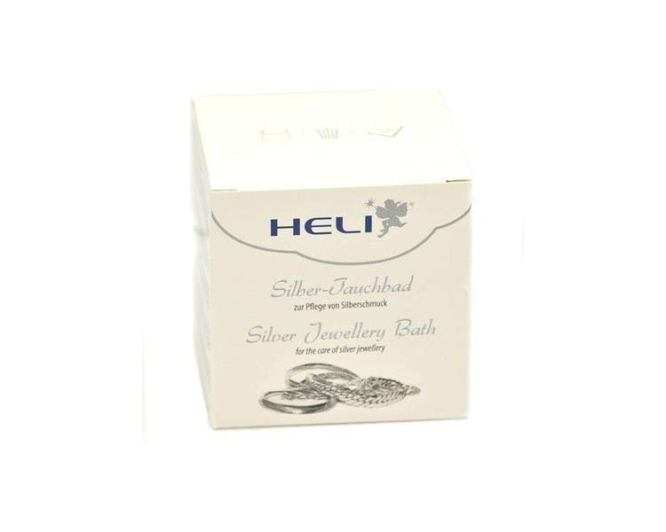 Heli Silver Dip Jewelry Cleaning Solution 150ml with Cloth