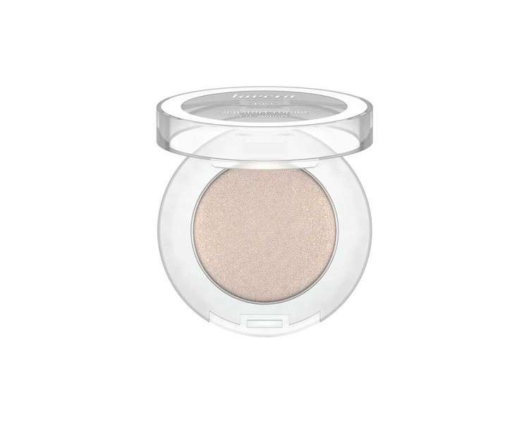 lavera Signature Colour Eyeshadow Moon Shell 05 Nude with Organic Almond Oil and Vitamin E - Shimmering, Intense Color
