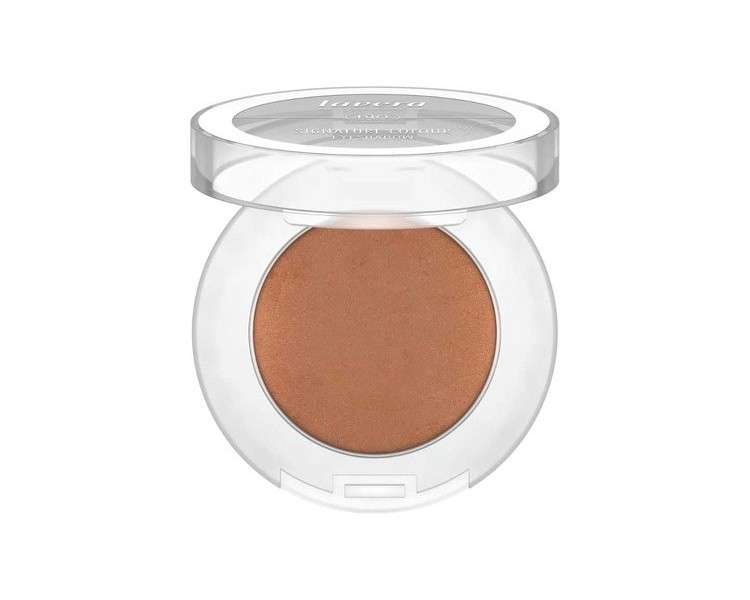 lavera Signature Colour Eyeshadow Burnt Apricot 04 Organic Almond Oil & Vitamin E Vegan Matte Intense Color Pay-off 1 pc.