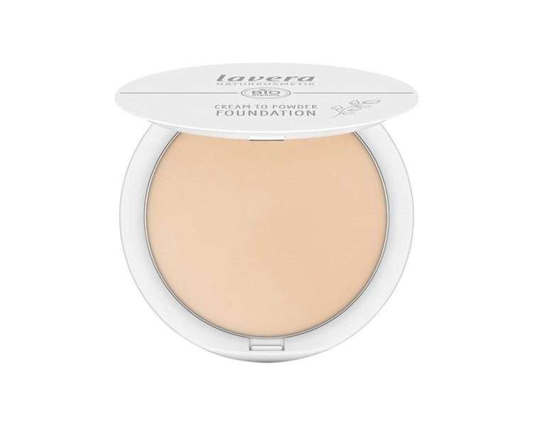 avera Cream to Powder Foundation Light 01 Nude with Organic Almond Oil and Vitamin E 10.5g