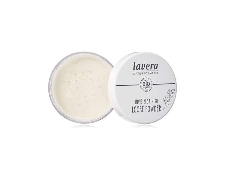 lavera Satin Compact Powder Medium 02 Nude Organic Almond Oil & Rice Powder 9.5g