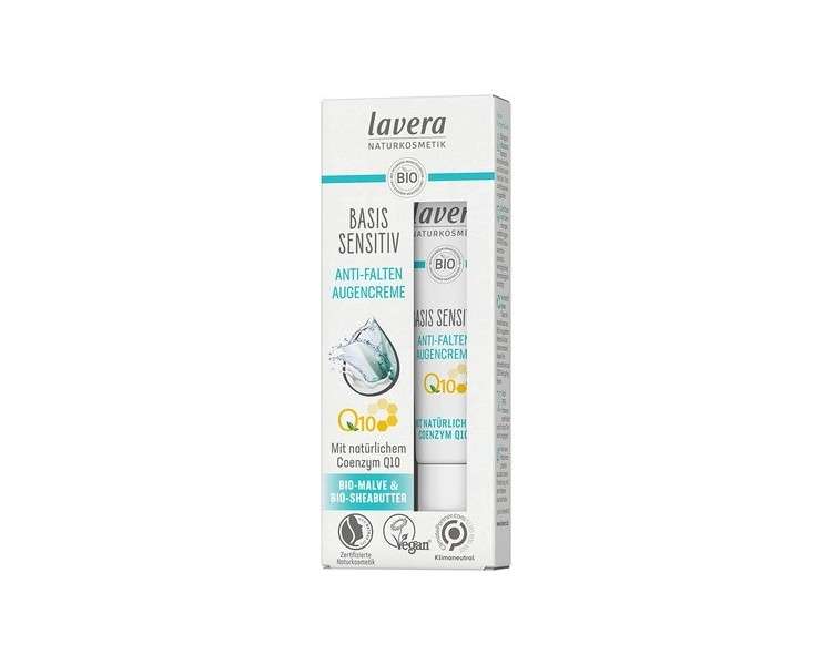 lavera Q10 Anti-Wrinkle Eye Cream with Mallow and Shea Butter 15ml