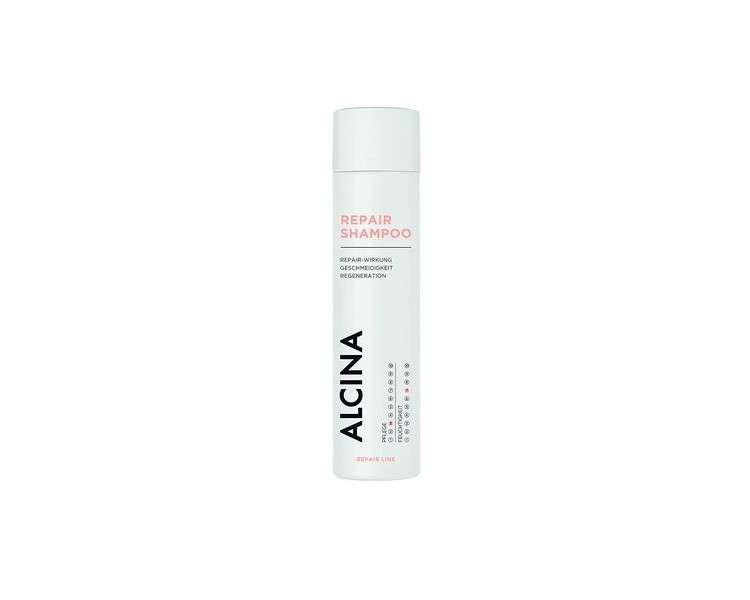 ALCINA Repair Shampoo 250ml - Regenerating Care for Dry, Dull or Lackluster Hair
