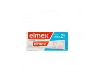 Elmex Caries Protection Toothpaste with Fluoride 75ml - Pack of 2