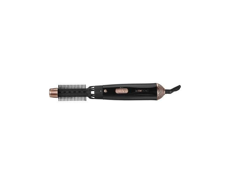 Clatronic HAS 3659 Warm Air Curling Brush with 3 Attachments 2 Temperature/Power Levels and Cold Level 600W Black/Copper