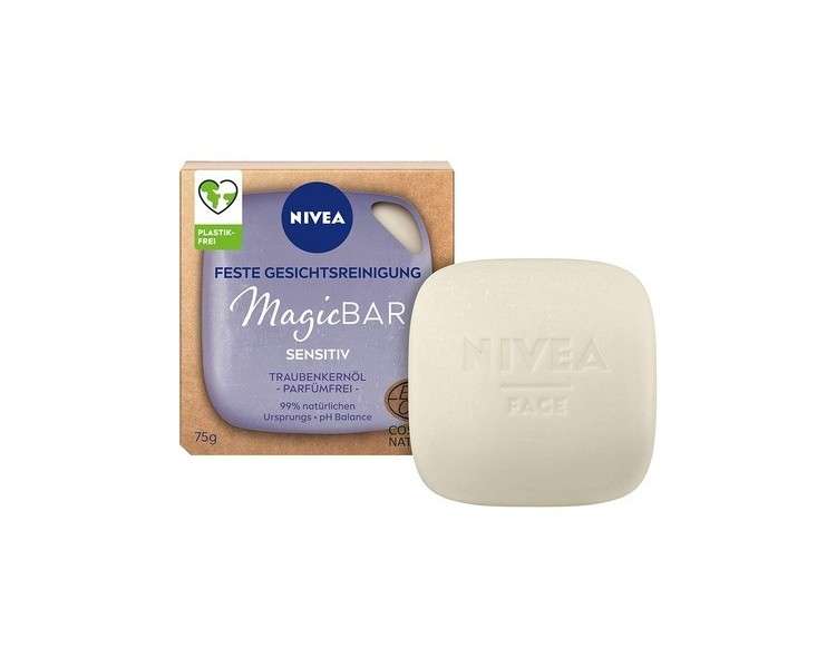 NIVEA Sensitive Face Cleansing Solid Bar 75g