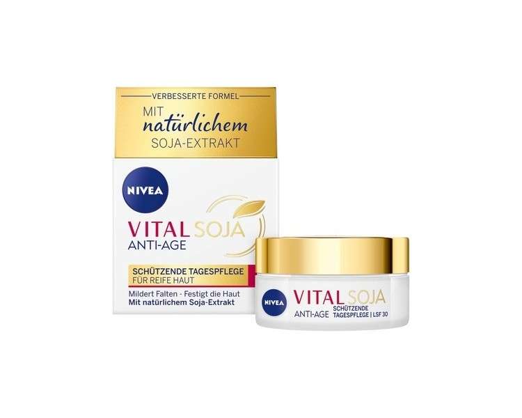 Nivea Vital Soy Protective Day Care SPF30 Day Cream Face 50 ml