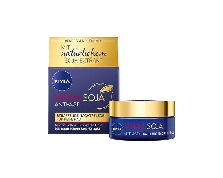 Nivea Vital Soy Anti-Ageing Firming Night Cream 50 ml