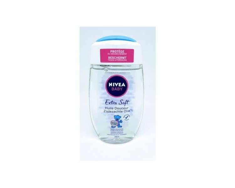 NIVEA Baby Extra Soft Gentle Oil Moisturizes and Protects 200ml