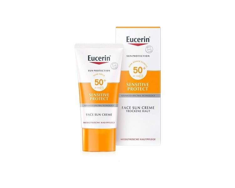Eucerin Sensitive Protect Face Sun Creme SPF 50+ 50ml