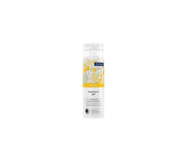 Olival Immortelle Oil Micellar Gel Cleanser for Gentle Facial Cleansing 200ml