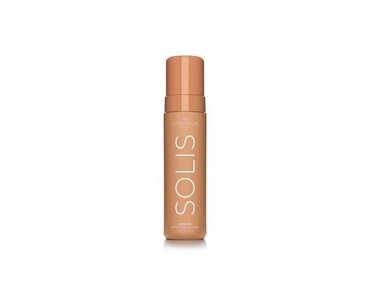 Cocosolis Solis Natural Self-Tanning Foam Medium Deep Tan 200ml