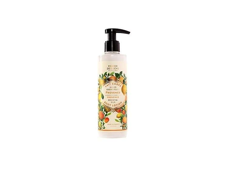 Panier des Sens Provence Body Lotion for Dry Skin 250ml with Shea Butter and Olive Oil - 97% Natural Ingredients