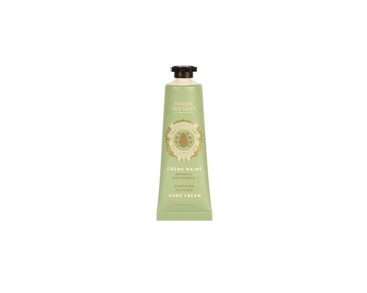 Panier des Sens French Hand Cream with Shea Butter and Sweet Almond 95% Natural 1 Fl Oz