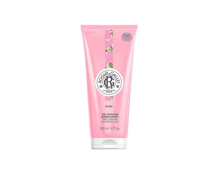 Roger and Gallet Rose Shower Gel 200ml