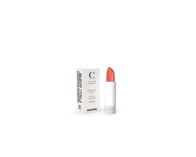 Couleur Caramel Satin Organic Lipstick Refill 260 Coral