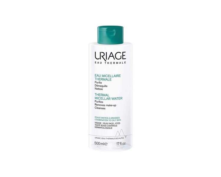 Uriage Eau Thermale Thermal Micellar Water for Combination and Oily Skin 500ml