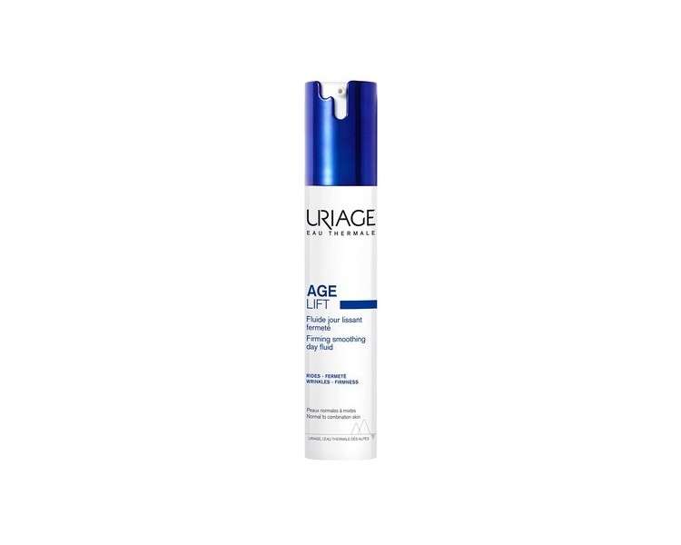 URIAGE Age Lift Firming Smoothing Day Fluid 1.35 fl.oz. Anti-Aging Fluid with Retinol and Hyaluronic Acid