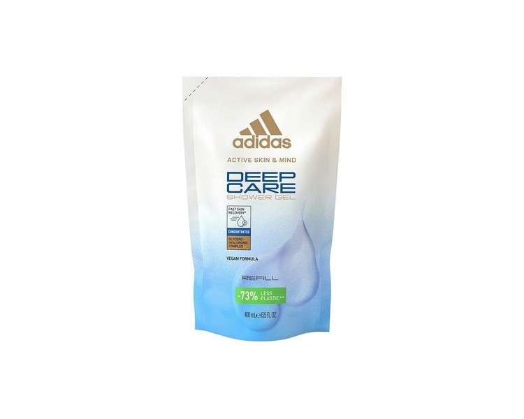 Adidas Deep Care Shower Gel Refill with Nourishing Moisture Complex 400ml