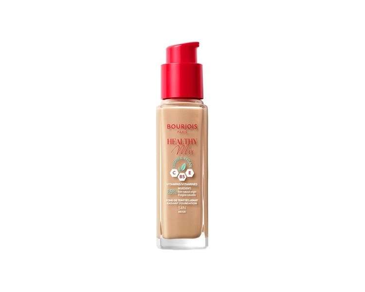 Bourjois Healthy Mix Clean Foundation 54N Beige 30ml