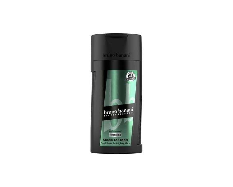 Bruno Banani Fragrance Made For Men 3-in-1 Shower Gel for Body, Hair and Face 250ml