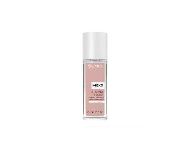 Mexx Simply for Her Natural Deodorant Spray 75ml