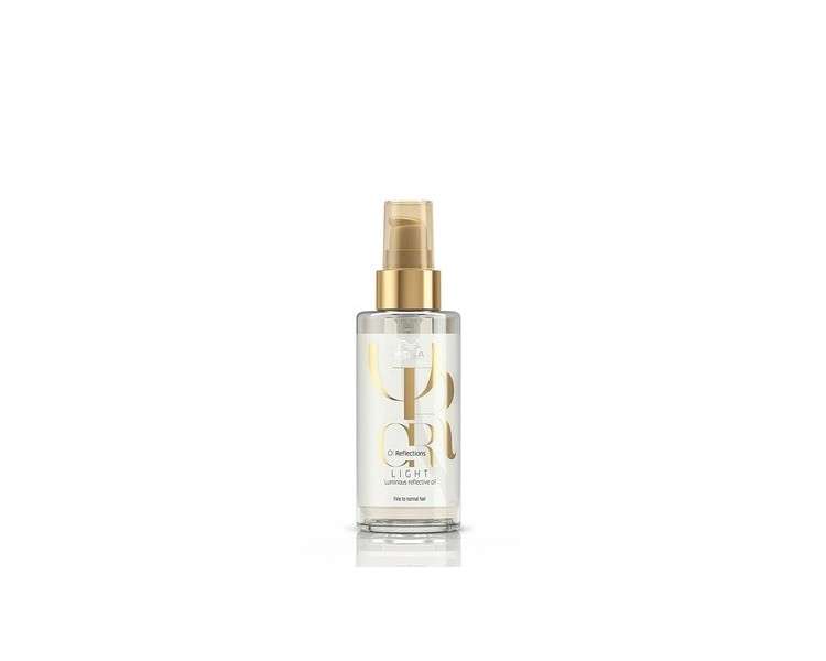 Wella Professionals Oil Reflections Hair Oil with Camellia Oil and White Tea Extract for Instant Shine and Smoothness Light Oil