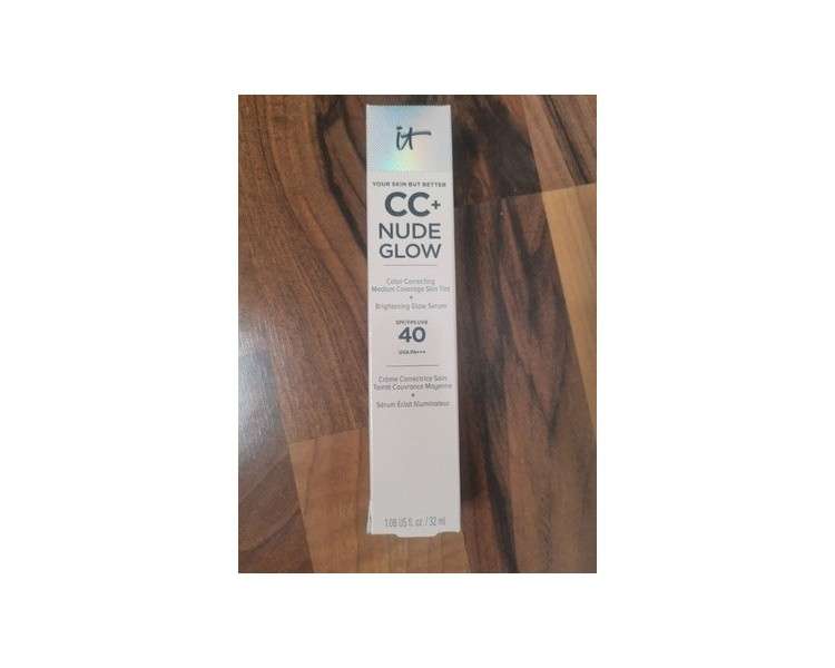 It Cosmetics CC+ Nude Glow Skin Tint Serum Care Foundation Light Medium 32ml