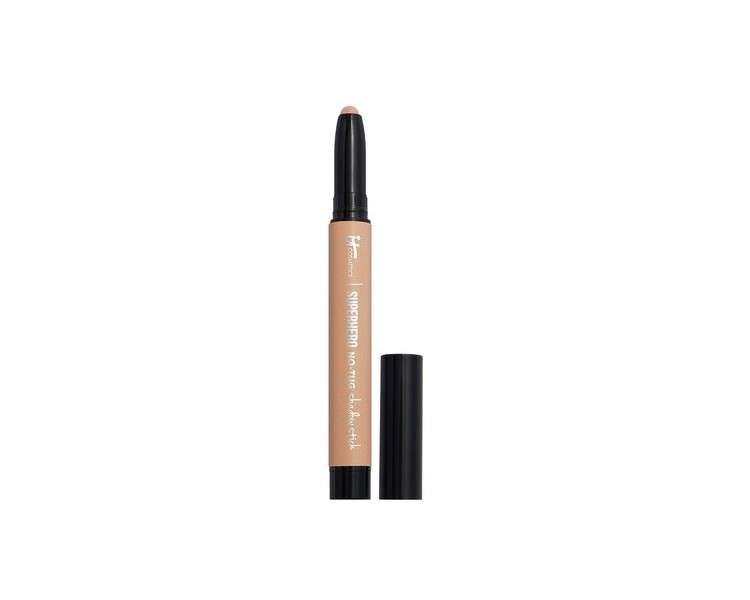 it COSMETICS Superhero No-Tug Waterproof Eyeshadow Stick Warm Matte Ivory 0.05 Oz - Courageous Cream