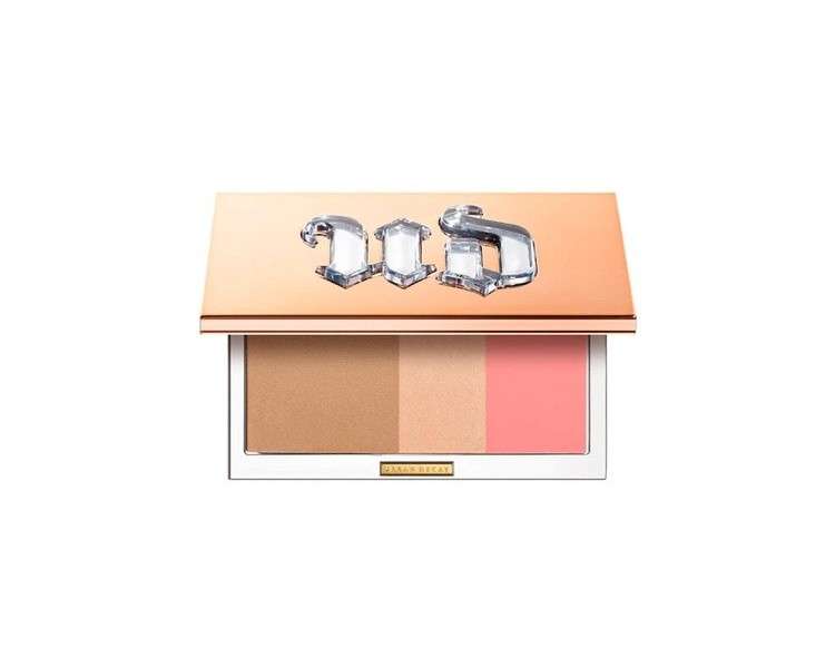 Urban Decay Stay Naked Threesome Palette 3-in-1 Makeup Set with Bronzer, Highlighter, and Blush