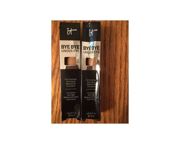 It ByeBye Under Eye Full Coverage Anti-Aging Waterproof Concealer 40.5 Deep (C)