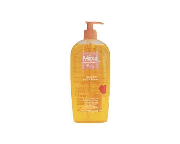 Mixa Baby Foaming Bath and Shower Oil 400ml