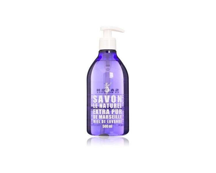 LASCAD Lavender Honey Hand Soap Extra Pure Marseille 500ml Pump