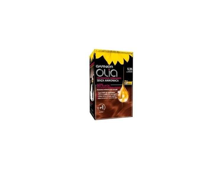 Garnier Olia Permanent Color Without Ammonia N.5.35 Chocolate Brown