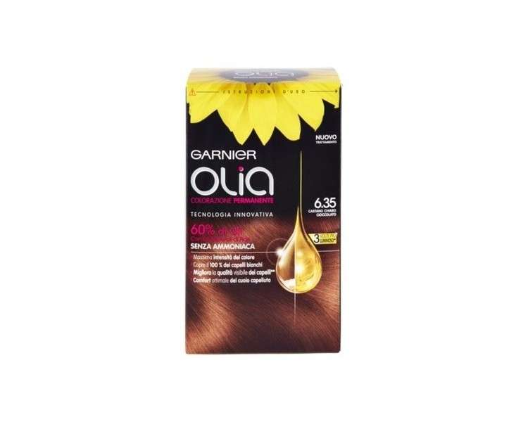 Garnier Olia Ammonia Free Hair Dye Light Chocolate Brown
