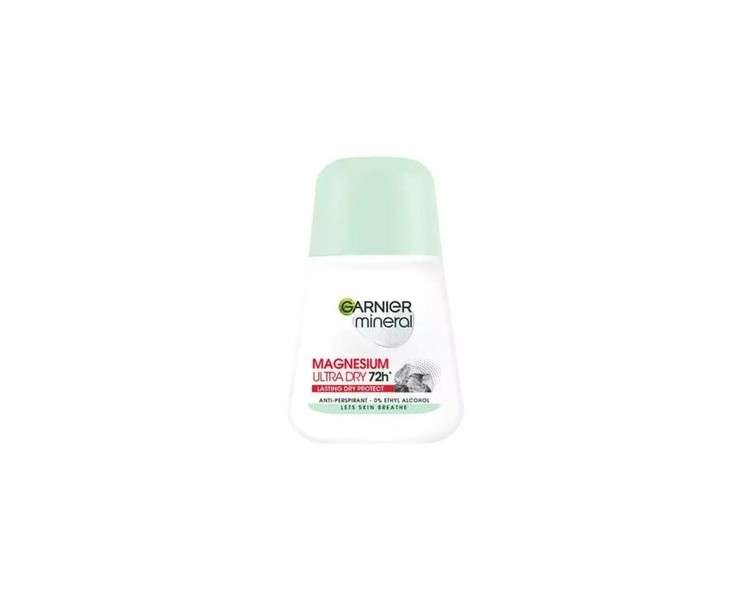 Garnier Mineral Magnesium Ultra Dry 72H Antiperspirant Roll-On 50ml