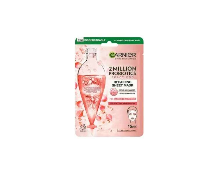 Garnier Skin Naturals Regenerating Sheet Mask with Probiotics 22g