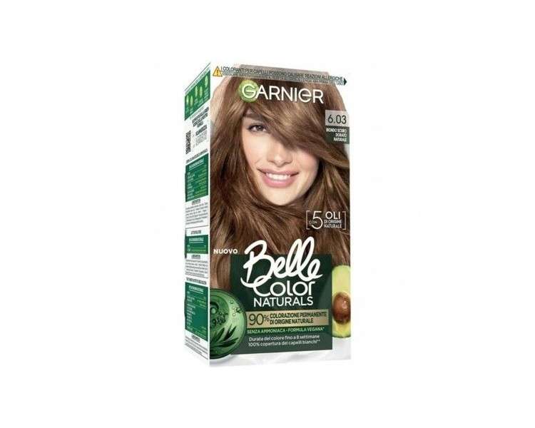 Garnier Belle Color Naturals Hair Dye 6.03 Natural Golden Dark Blonde